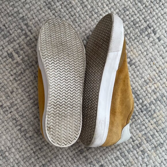 Rag & Bone Women's Army Low-Top Sneaker in Golden Brown Suede - Picture 6 of 7